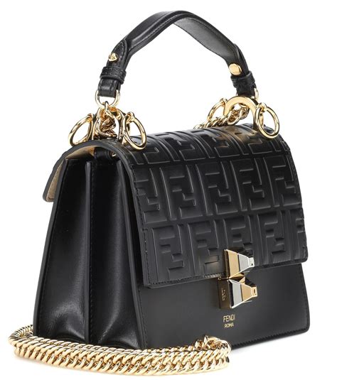 fendi kan i mini shoulder bag|fendi bag with thick strap.